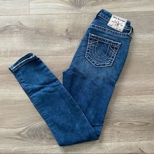 True Religion Jennie Curry high rise skinny jeans